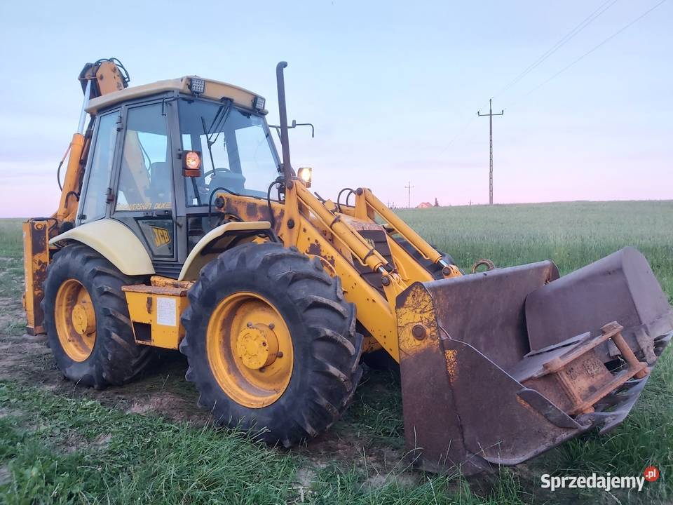 Koparko Ładowarka Jcb 4CX prod 1994 Koparko ładowarki Jabłonowo Pomorskie sprzedam