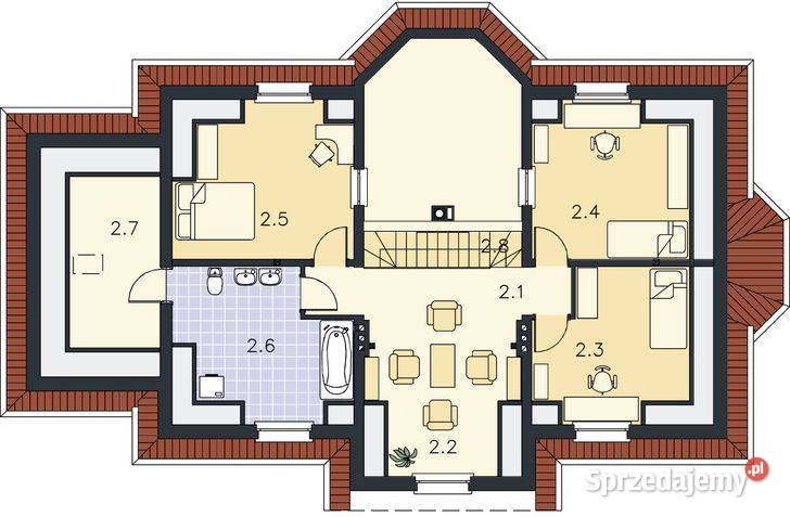 Dom w lesie wolnostojący Słone