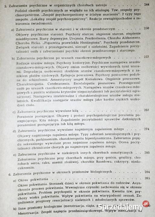 Psychiatria w procesie karnym Marian Cieślak K Chełm sprzedam
