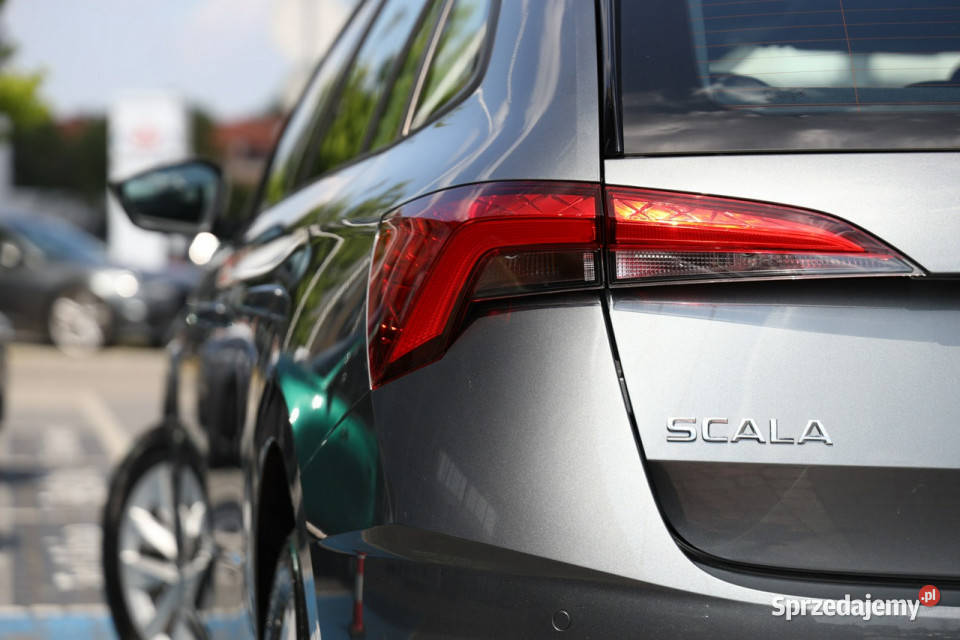 koda Scala 10 TSI 115 led tempomat czujniki Zarejestrowany w Polsce