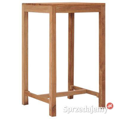 Stolik barowy do ogrodu 60x60x105 lite drewno Warszawa