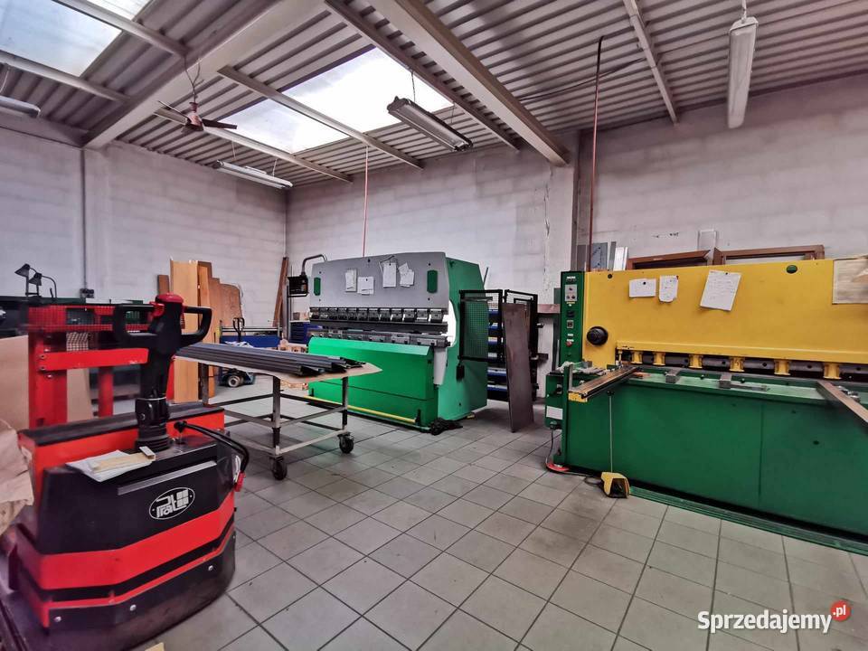 Firma branży metalowej z wyposażeniem i Kuźnia Raciborska