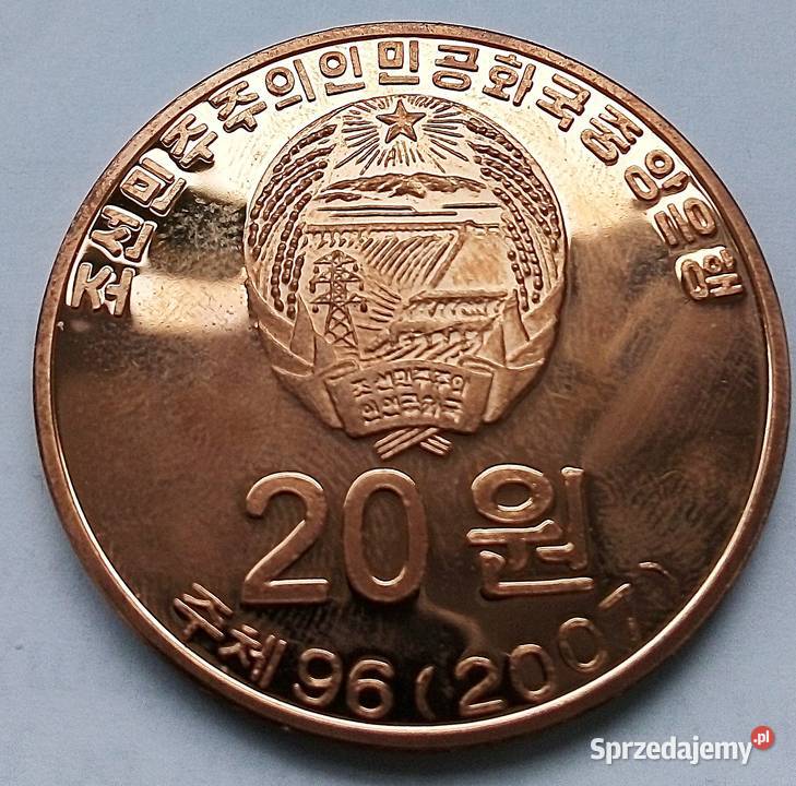 KOREA20 WON2007 r 96 DUDEK LUSTRZANKA Legionowo