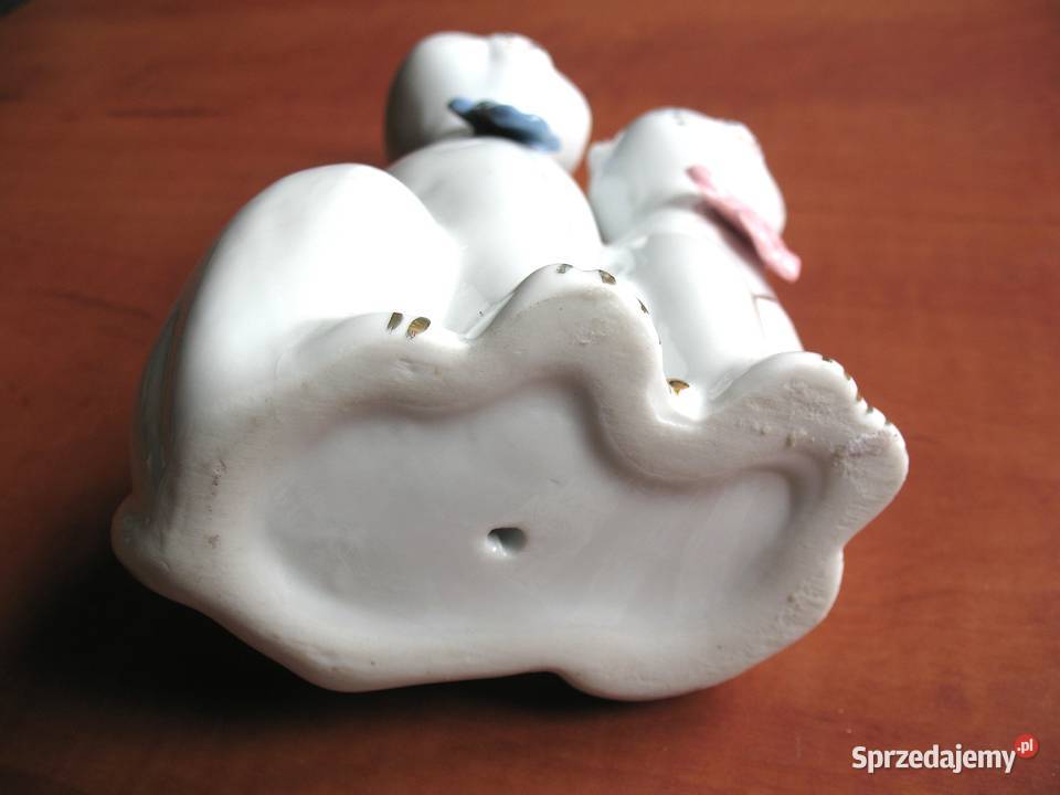Kot mały i duży porcelana 18 x 10 x 7 Siedlce
