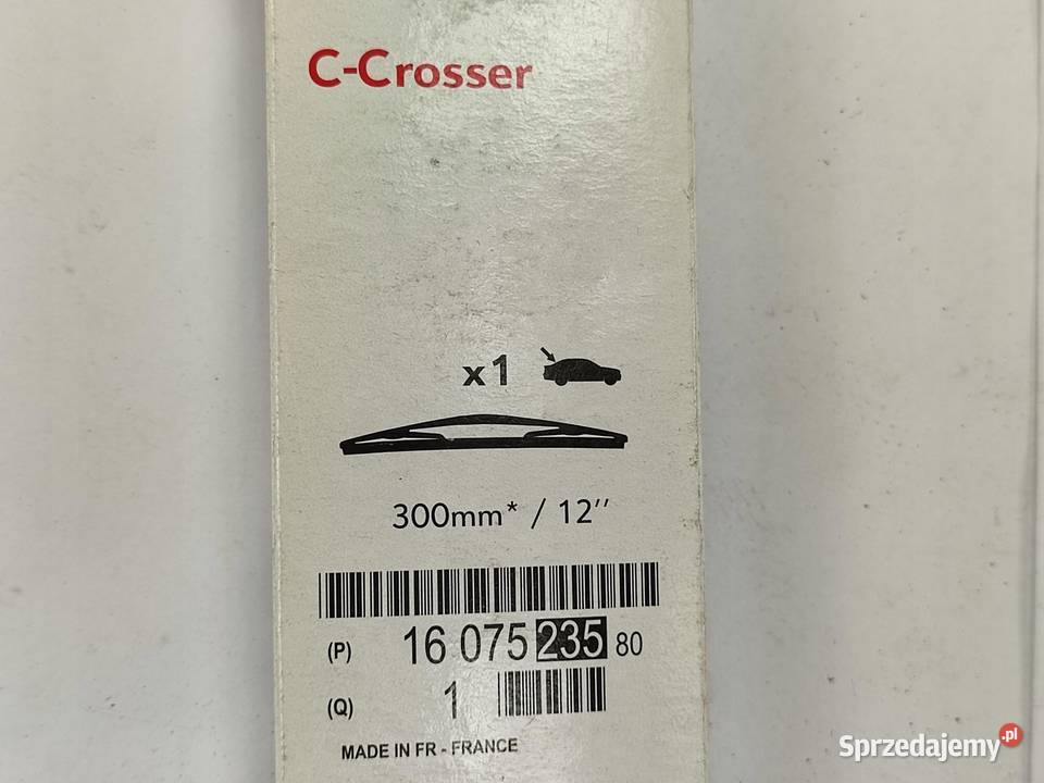 PIÓRO WYCIERACZKI TYŁ 300mm CITROEN C4 AIRCROSS