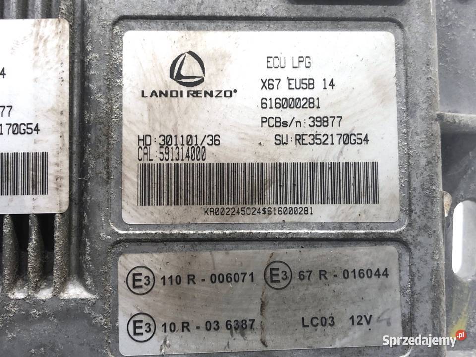 KOMPUTER LPG 616000281 STEROWNIK GAZU ZASILANIA podkarpackie sprzedam