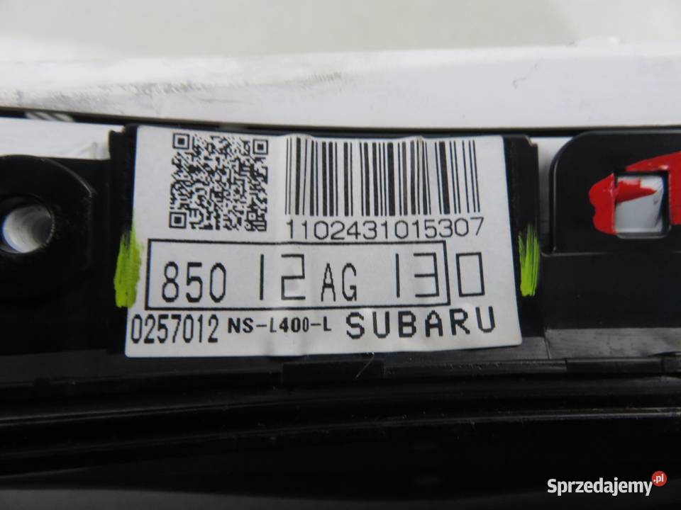 LICZNIK SUBARU LEGACY IV 20 AWD BP5 EJ202 osobowe małopolskie