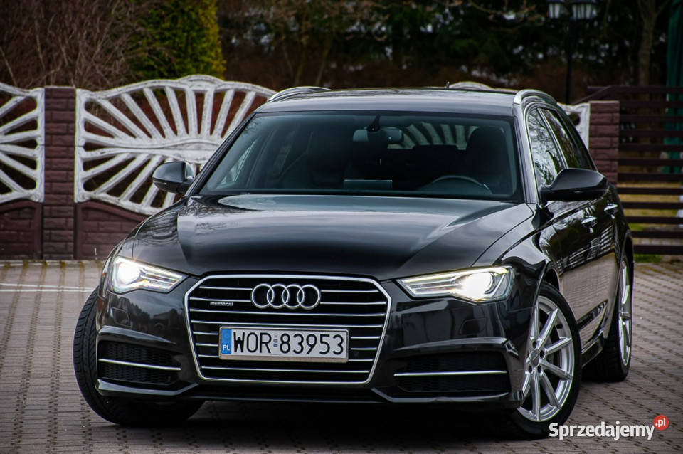 Audi A6 Avant Audi A6 C7 30 Avant TDI Quattro S czujnik martwego pola Samochody osobowe