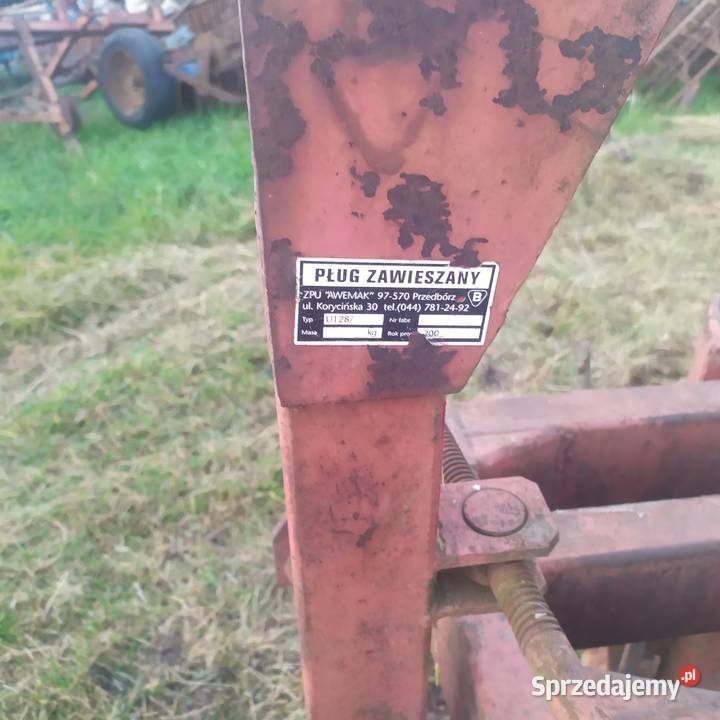 Pług 4x 40 Pniówek