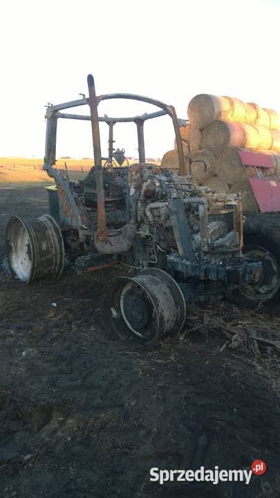 ciągnik Holand T595 spalony Lędziny sprzedam