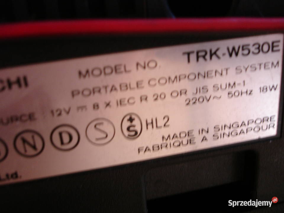 Radiomagnetofon HITACHI TRKW530E Zielona Góra