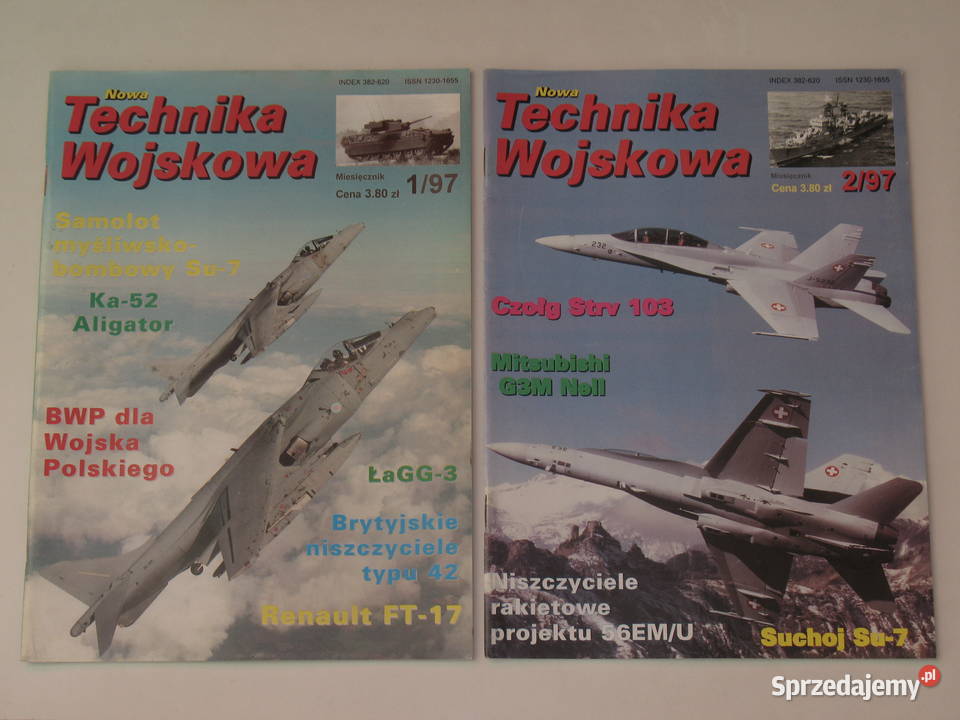 Technika Wojskowa 12 46 i 812 rocznik 1997 Kraków