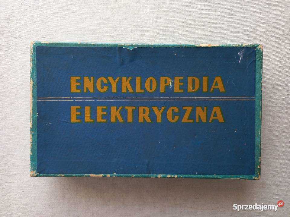 Encyklopedia Elektryczna gra z czasów PRLu Tomaszów Lubelski