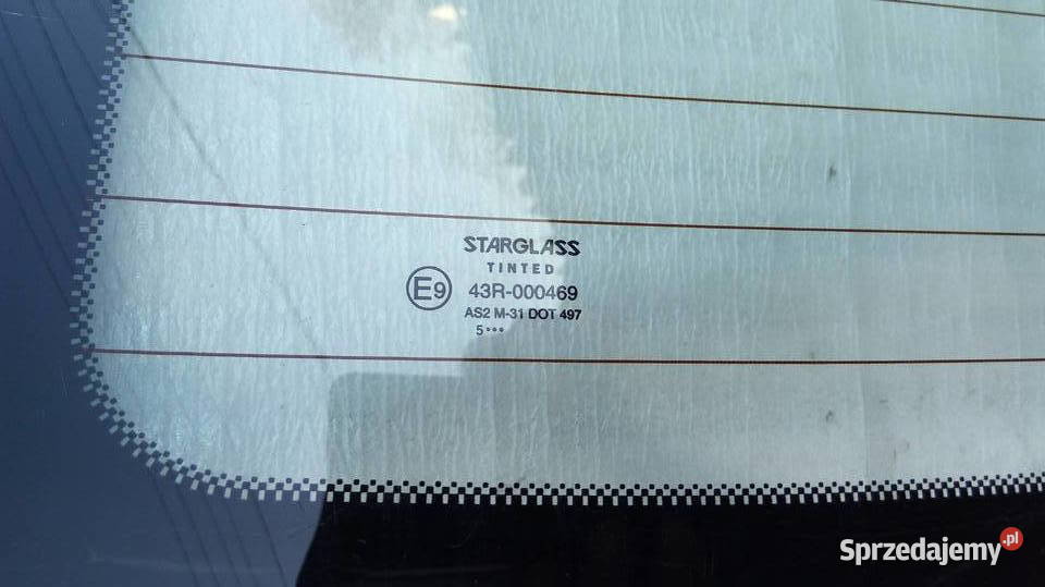 Szyba tylna Skoda Fabia I Kombi