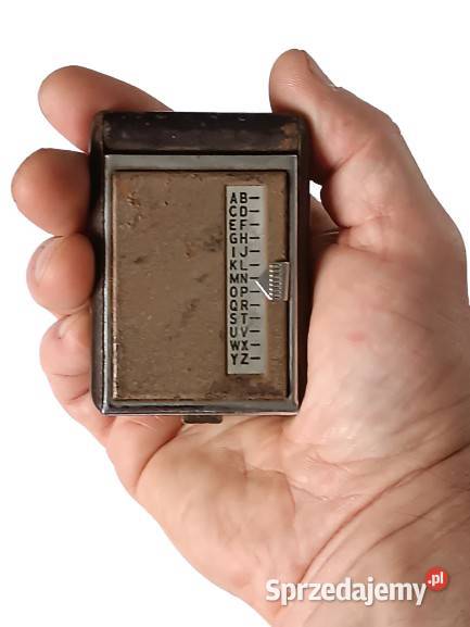 Stara metalowa książeczka telefoniczna podkarpackie Rzeszów