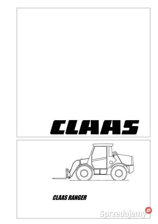 Claas Ranger 925975 instrukcja obsługi DTR Szamotuły