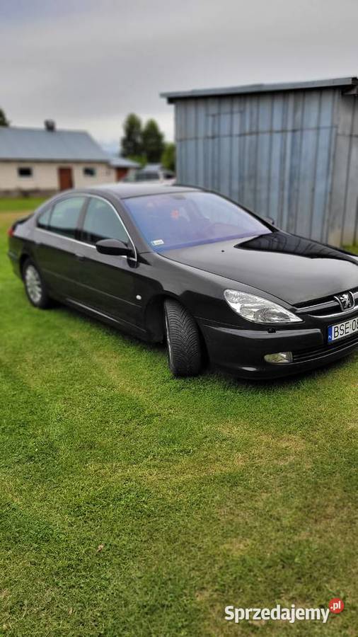 Peugeot 607 welurowa tapicerka Sejny