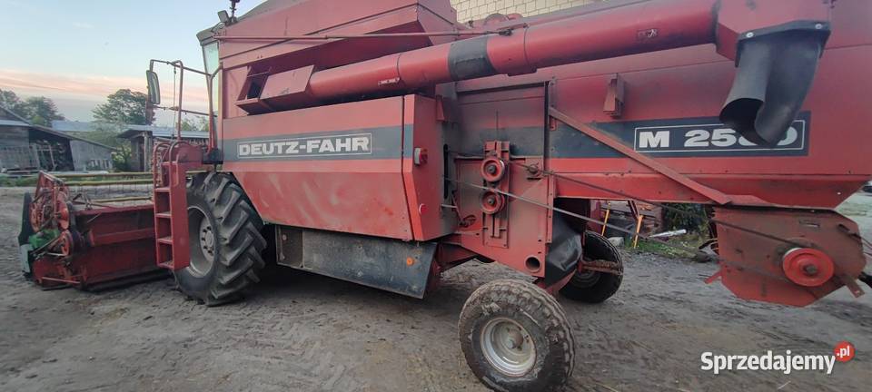 Kombajn detuz fahr 2580 42m lubelskie Wiski