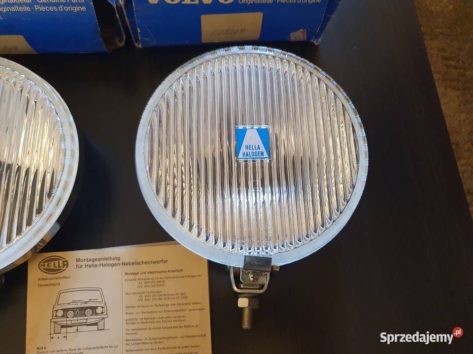 Halogeny HELLA chrom 180 mm Brwinów