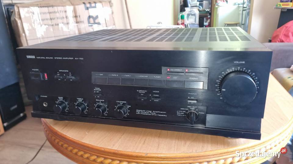 Wzmacniacz Yamaha AX700 2x150W Made in Japan Wzmacniacze i pokrewne łódzkie Warta