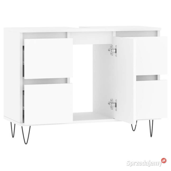 Szafka łazienkowa biała 80x33x60 materiał mazowieckie Warszawa