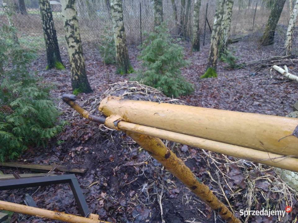 Brama rama dwuskrzydłowa z furtką PRL 160 x 400 Łódź