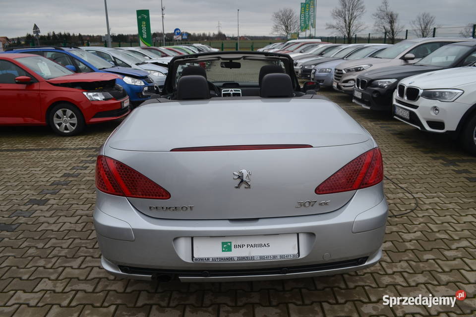 Peugeot 307 CC z Niemiec OPŁACONY 101 gniazdo AUX dolnośląskie Zgorzelec
