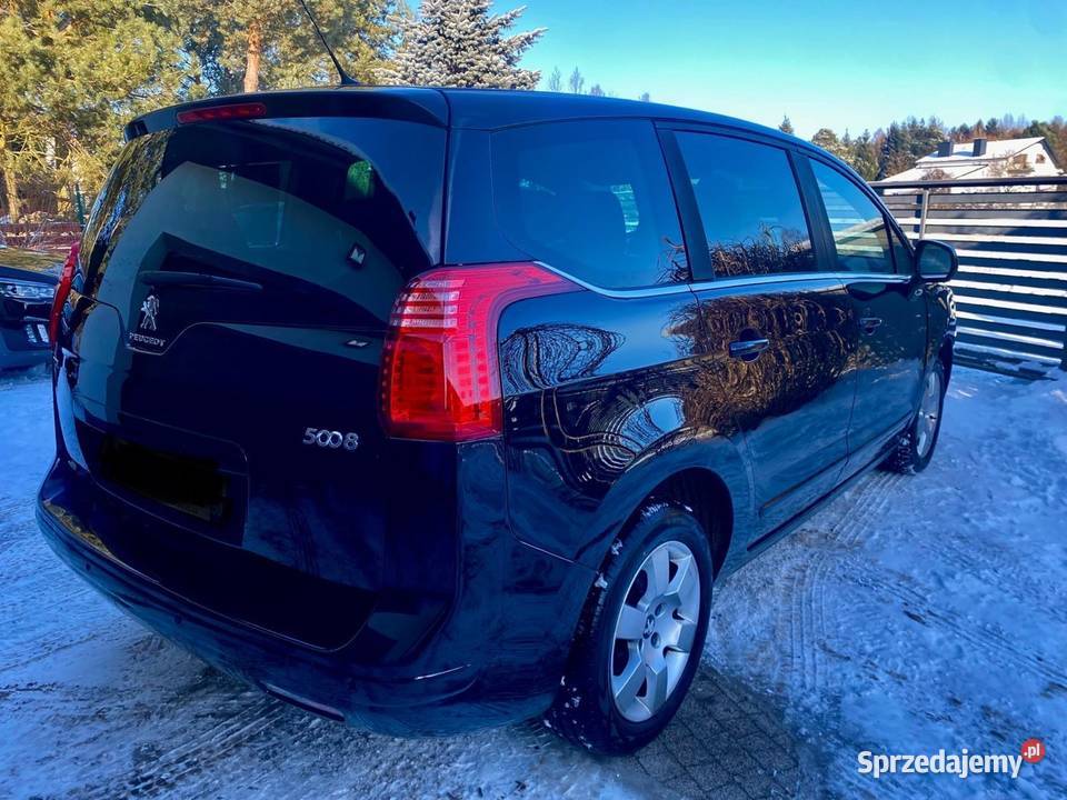 Peugeot 5008 20 Hdi 2016r 7os Czarny 137 5008
