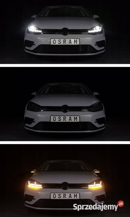 REFLEKTOR OSRAM LEDriving VW GOLF 75 BLACK