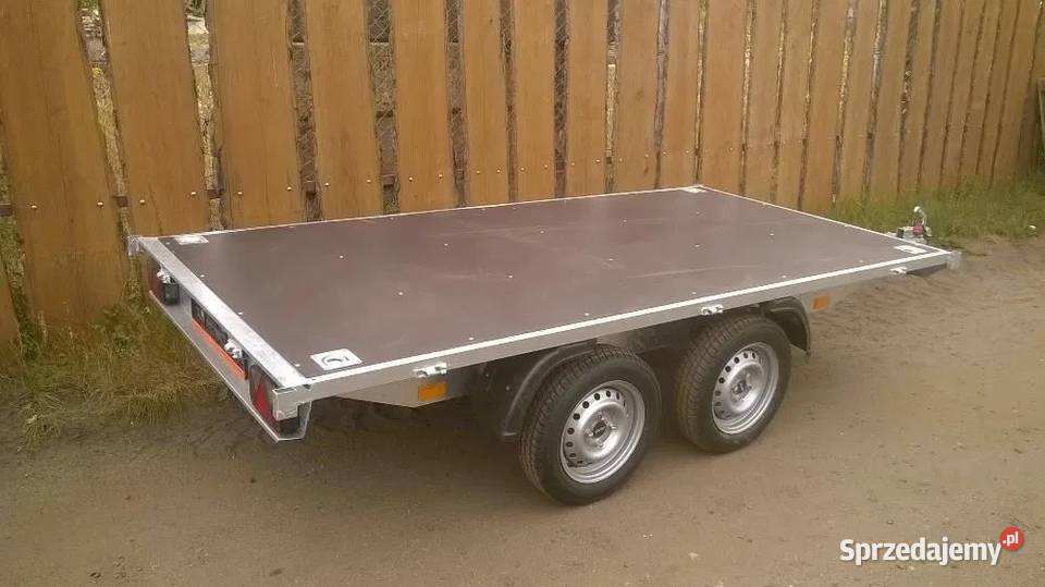 Przyczepka min pod ule przyczepa 300x150 alu Stargard