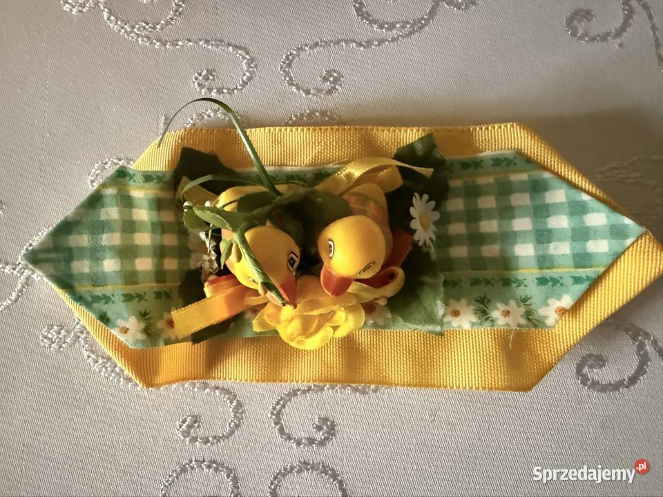 Koszyk wielkanocny wiklinowy zajączek stroik śląskie Czerwionka-Leszczyny sprzedam