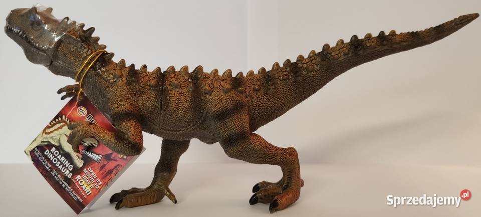 Dinozaur Ryczy Figurka Saurophaganax z Dźwiękiem Figurki małopolskie Mogilany