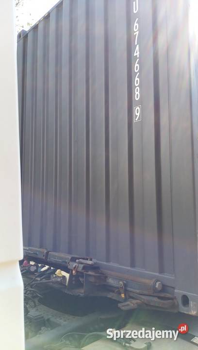 Kontener magazynowy morski 2025r 40HC RAL7016
