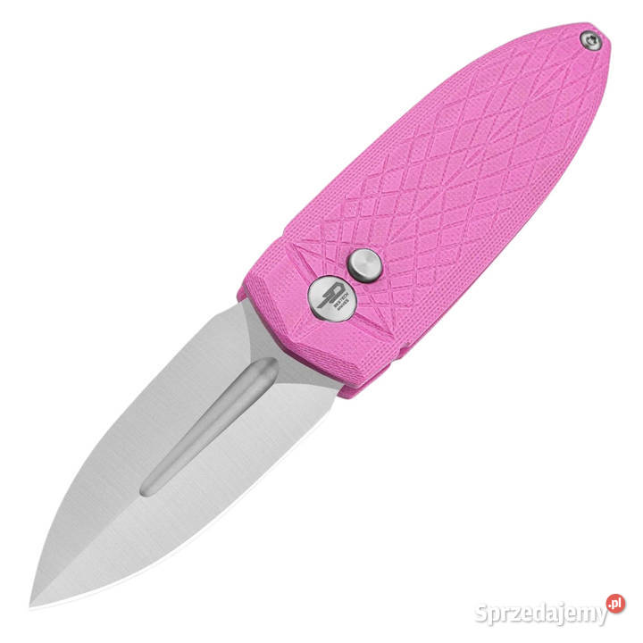 Nóż składany Bestech QUQU Pink G10 Satin 14C28N mazowieckie Warszawa