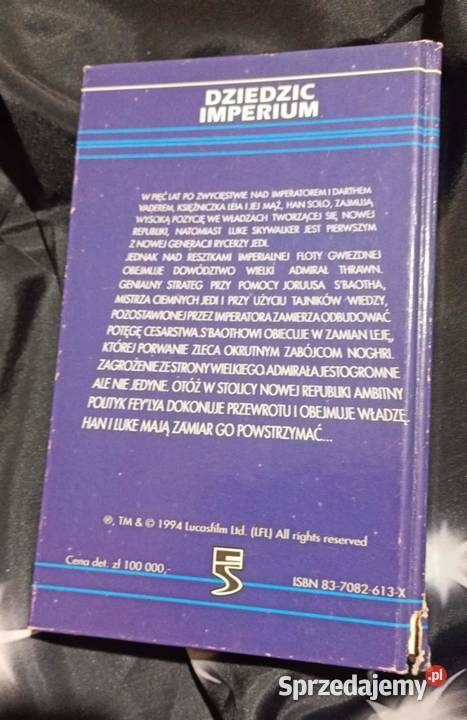 Gwiezdne Wojny Dziedzic Imperium Timothy Zahn science fiction Poznań