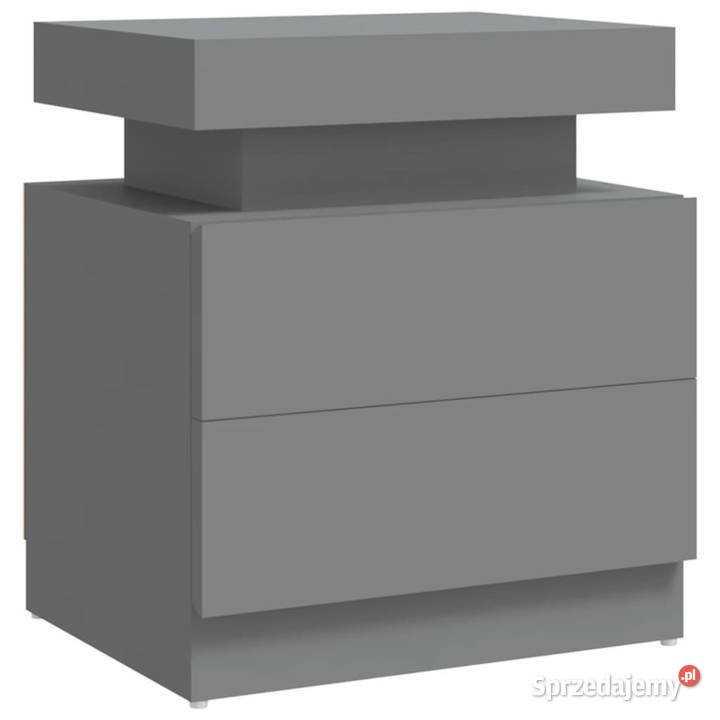 Szafka nocna szara 45x35x52 materiał Warszawa