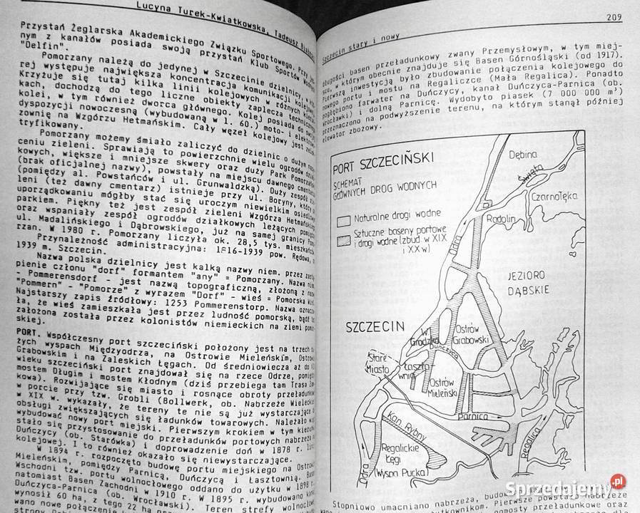 Szczecin stary i nowy T Białecki L miękka sprzedam