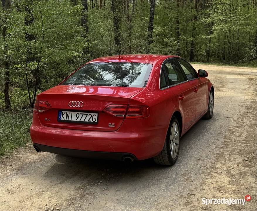 Sprzedam Audi a4 b8 32 fsi 2009r quattro skórzana tapicerka Nakło Śląskie