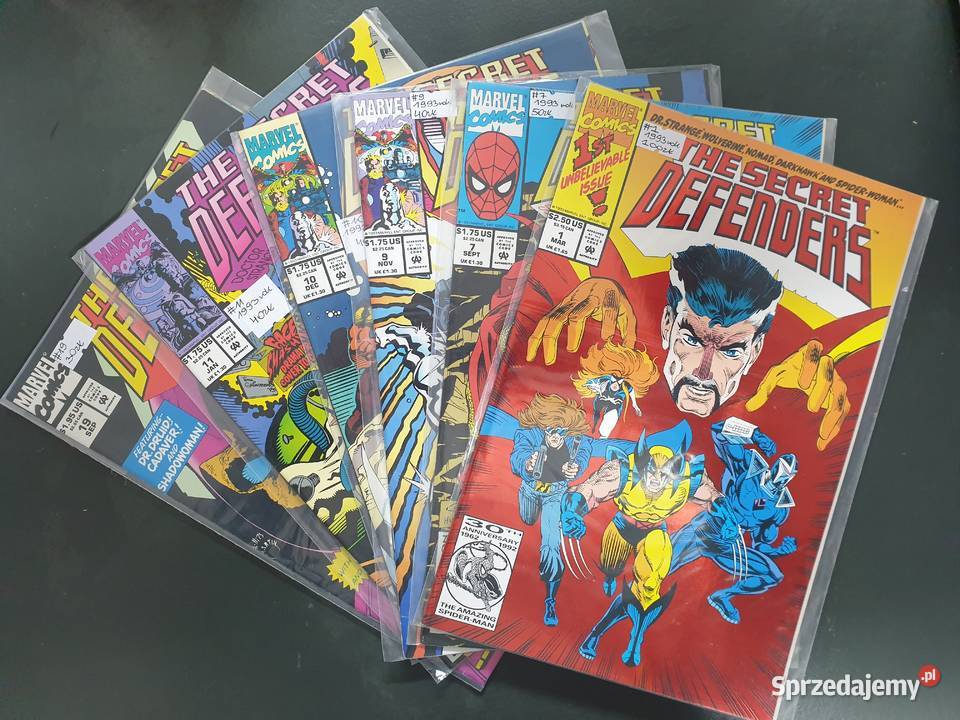 The Secret Defenders 15 6 oryginalnych komiksów Gdynia