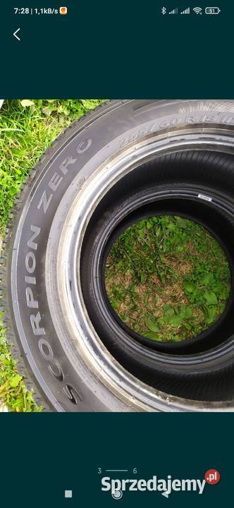 Komplet opon Pirelli Scorpio 18 osobowe Gzowo