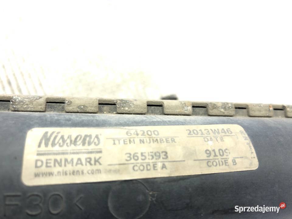 CHŁODNICA WODY SUZUKI GRAND VITARA II 20 140 osobowe