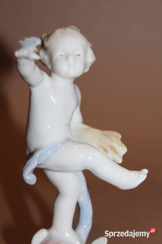 Figurka Lato Ilmenau Porcelana i szkło