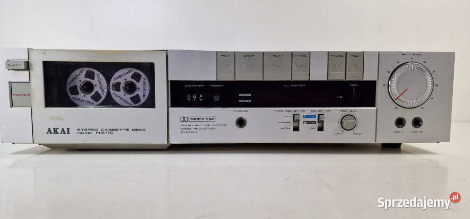 Magnetofon Cassette Deck Akai HX1C HX 1 C Międzychód