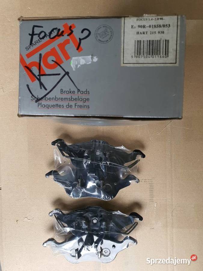 Klocki hamulcowe przód FORD FOCUS I 19982005 Układ hamulcowy Kłodzko