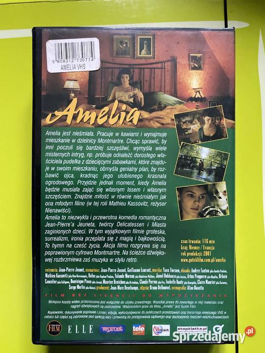 Ameliafilm na kasecie VHS Lublin