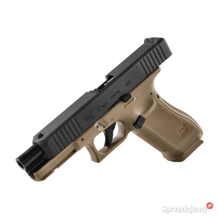Pistolet wiatrówka Glock 17 gen5 45 mm BB coyote Warszawa