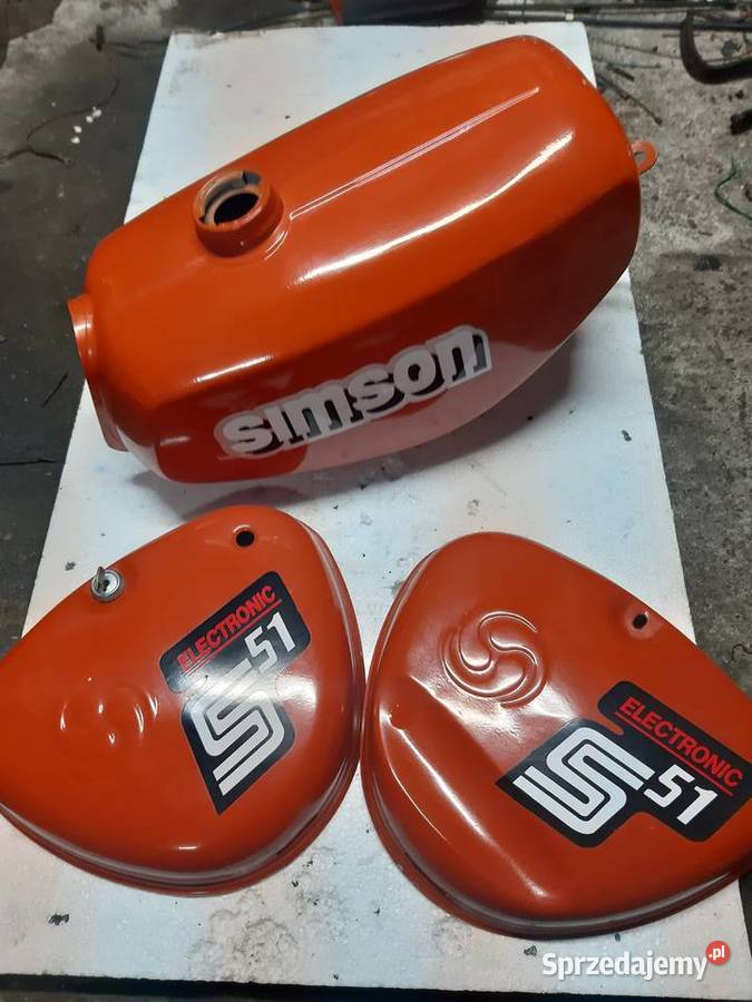 Zbiornik paliwa plus boczki simson s51 enduro małopolskie