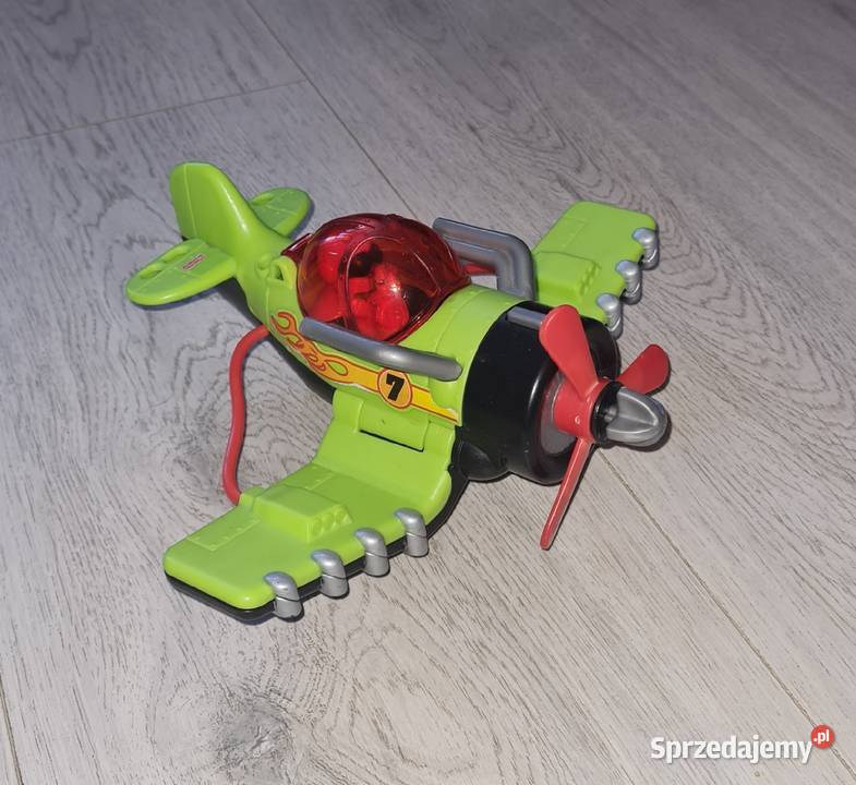 Samolot Błyskawica Fisher Imaginext Łódź