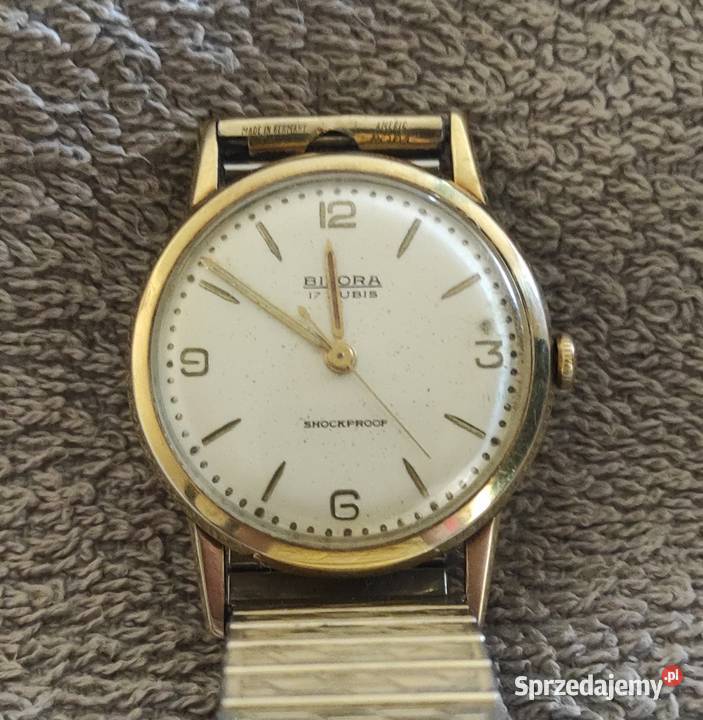 Złoty zegarek Bifora 58514k małopolskie Kraków
