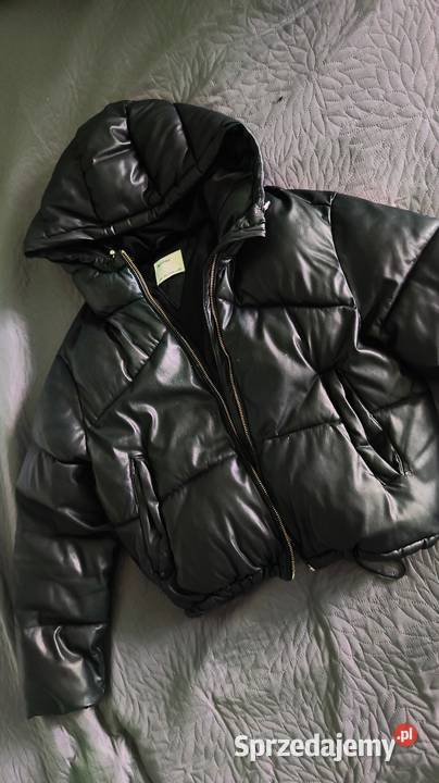 Kurtka krótka zimowa skórzana Rozmiar 36(S) łódzkie Kutno sprzedam